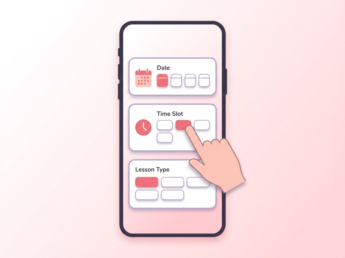 予約内容を選択 - ステップ2