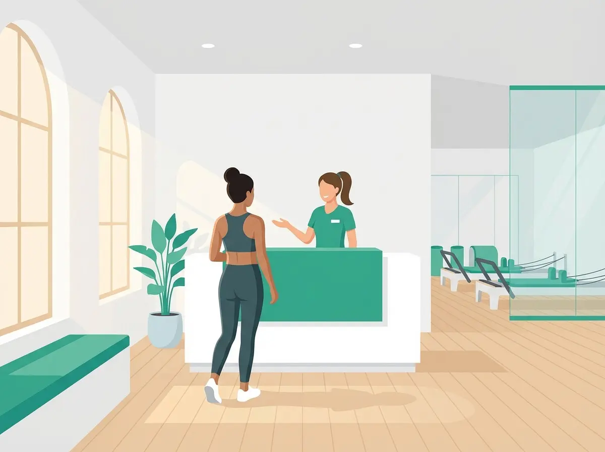 来店・受付 - ステップ2