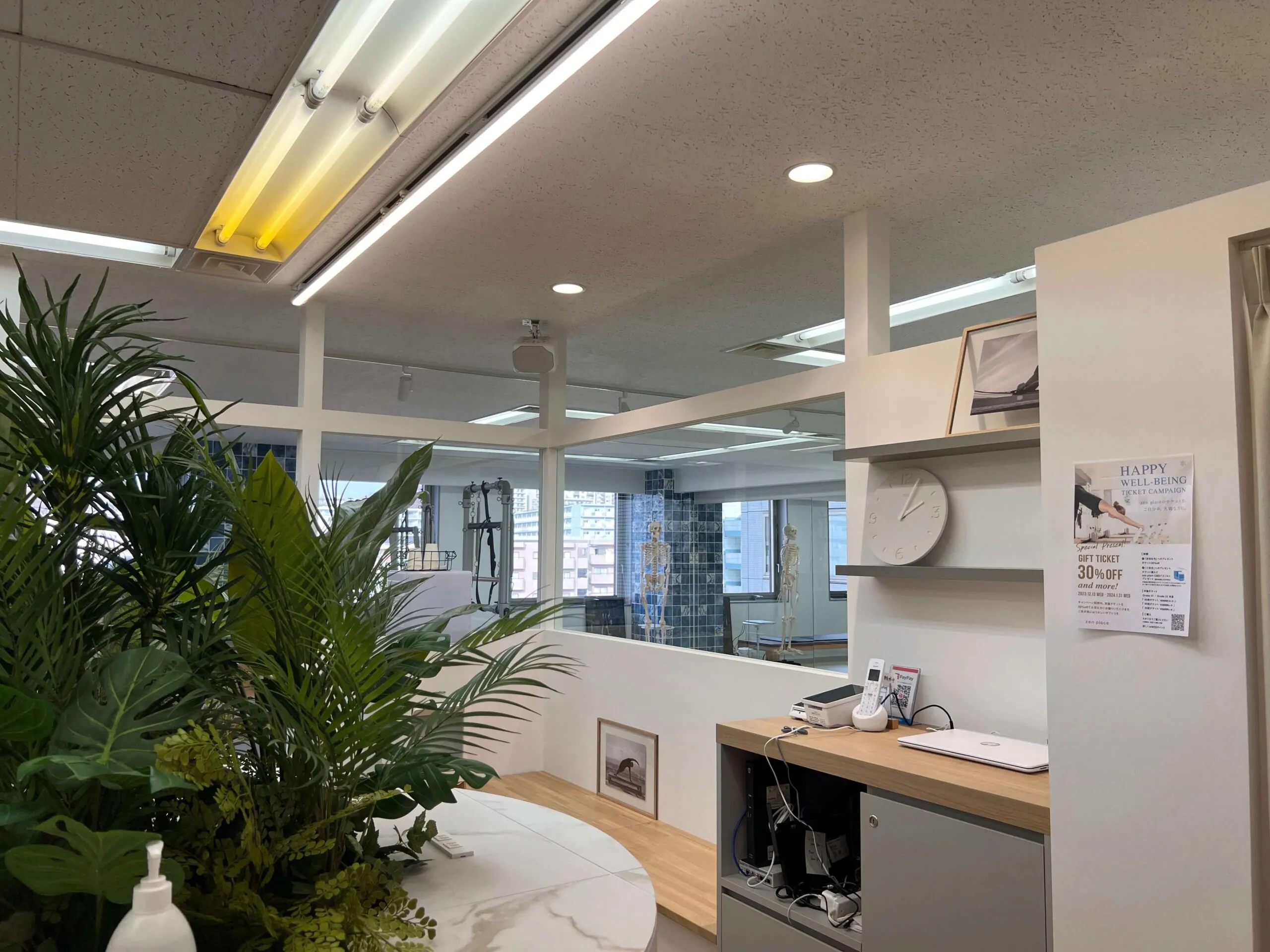 ゼンプレイスピラティス東戸塚 内観 2