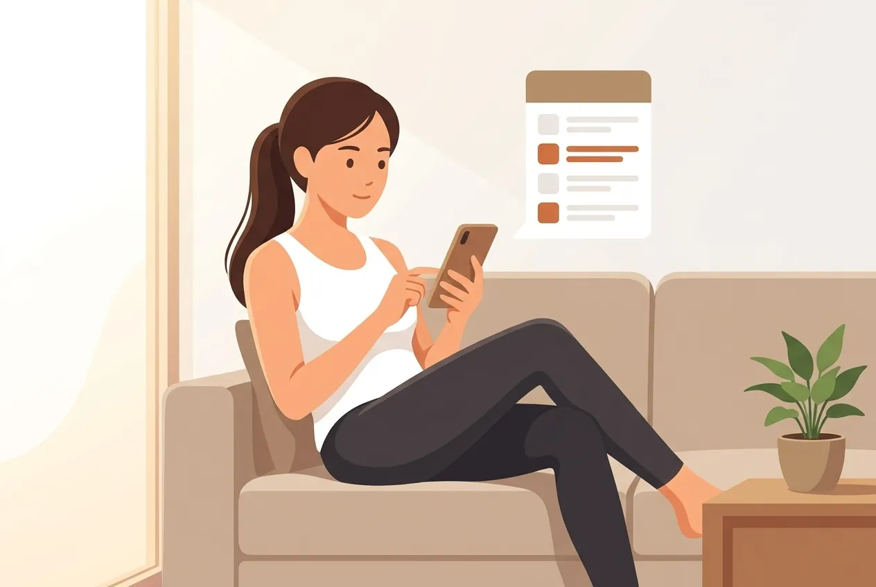 予約ページにアクセス