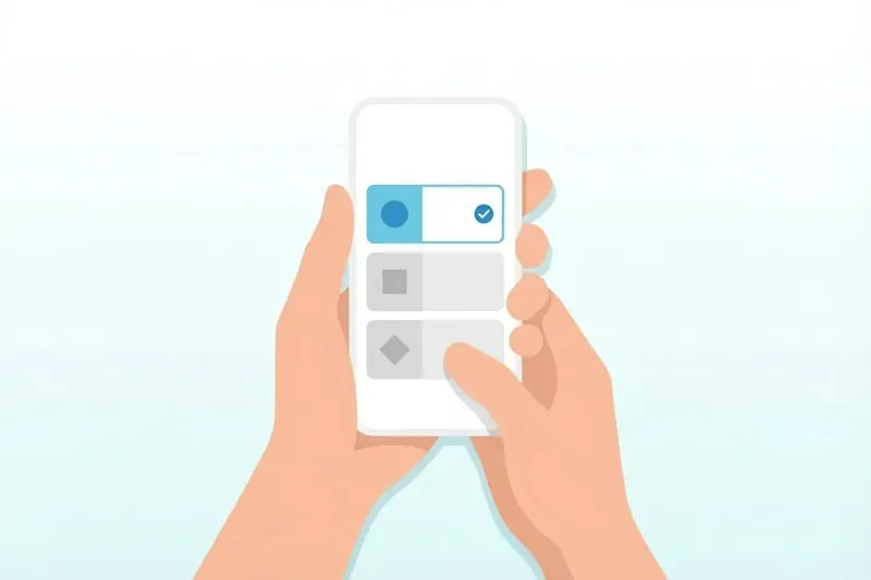 レッスンの種類を選択