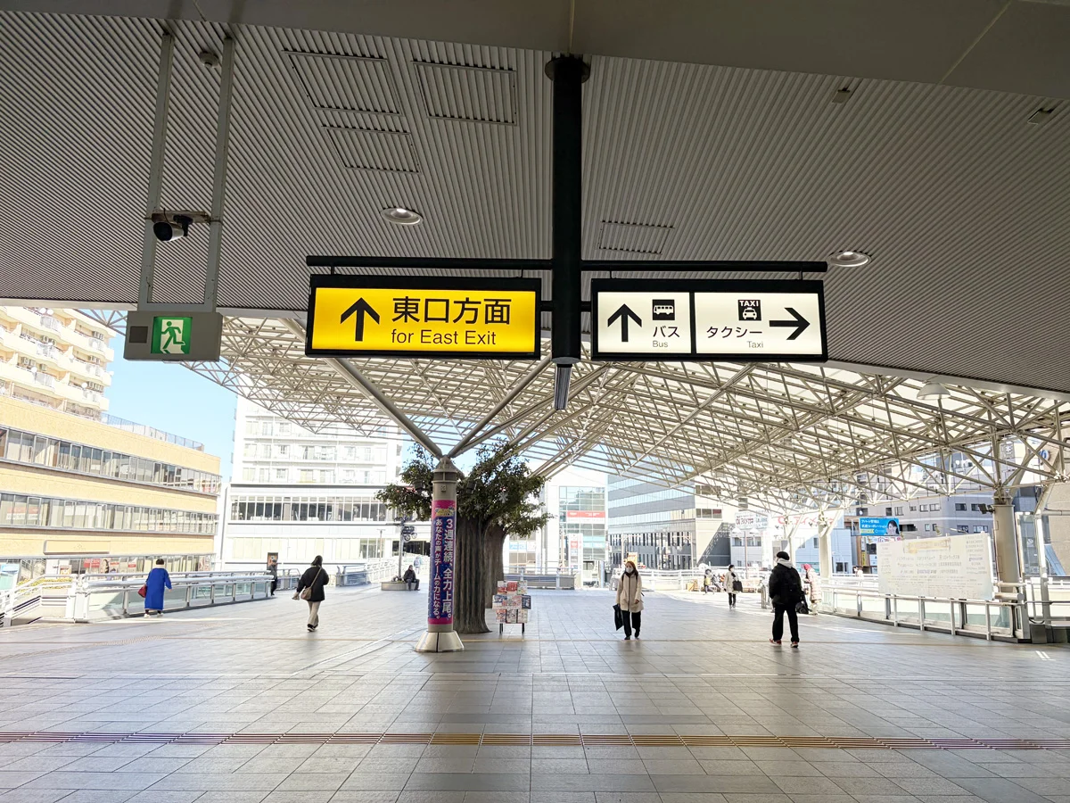 上尾店 徒歩ルート 1