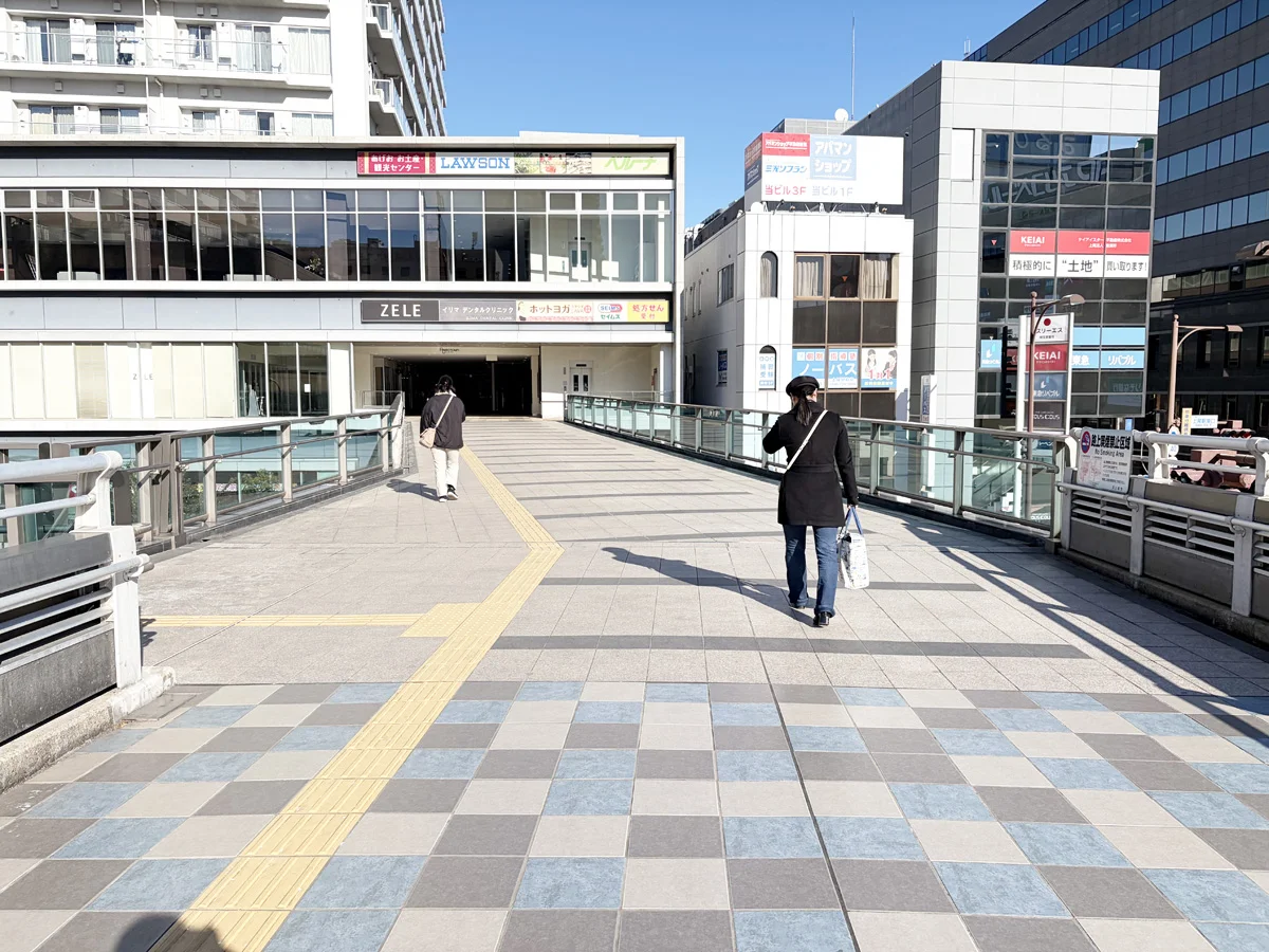 上尾店 徒歩ルート 2