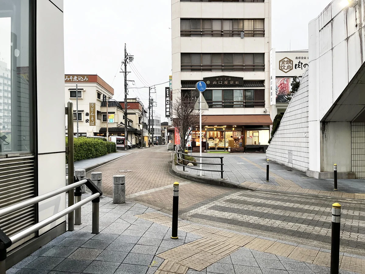 安城店 徒歩ルート 4