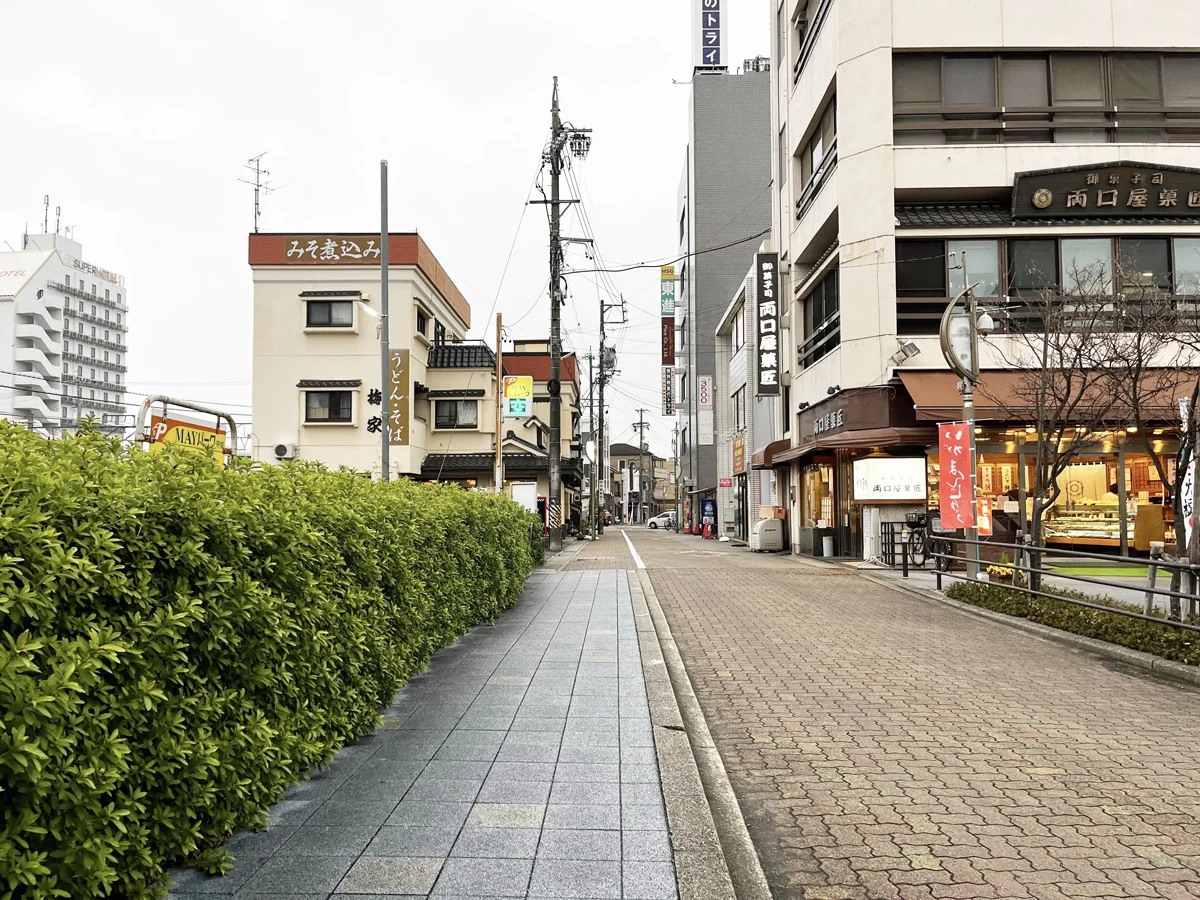 安城店 徒歩ルート 5