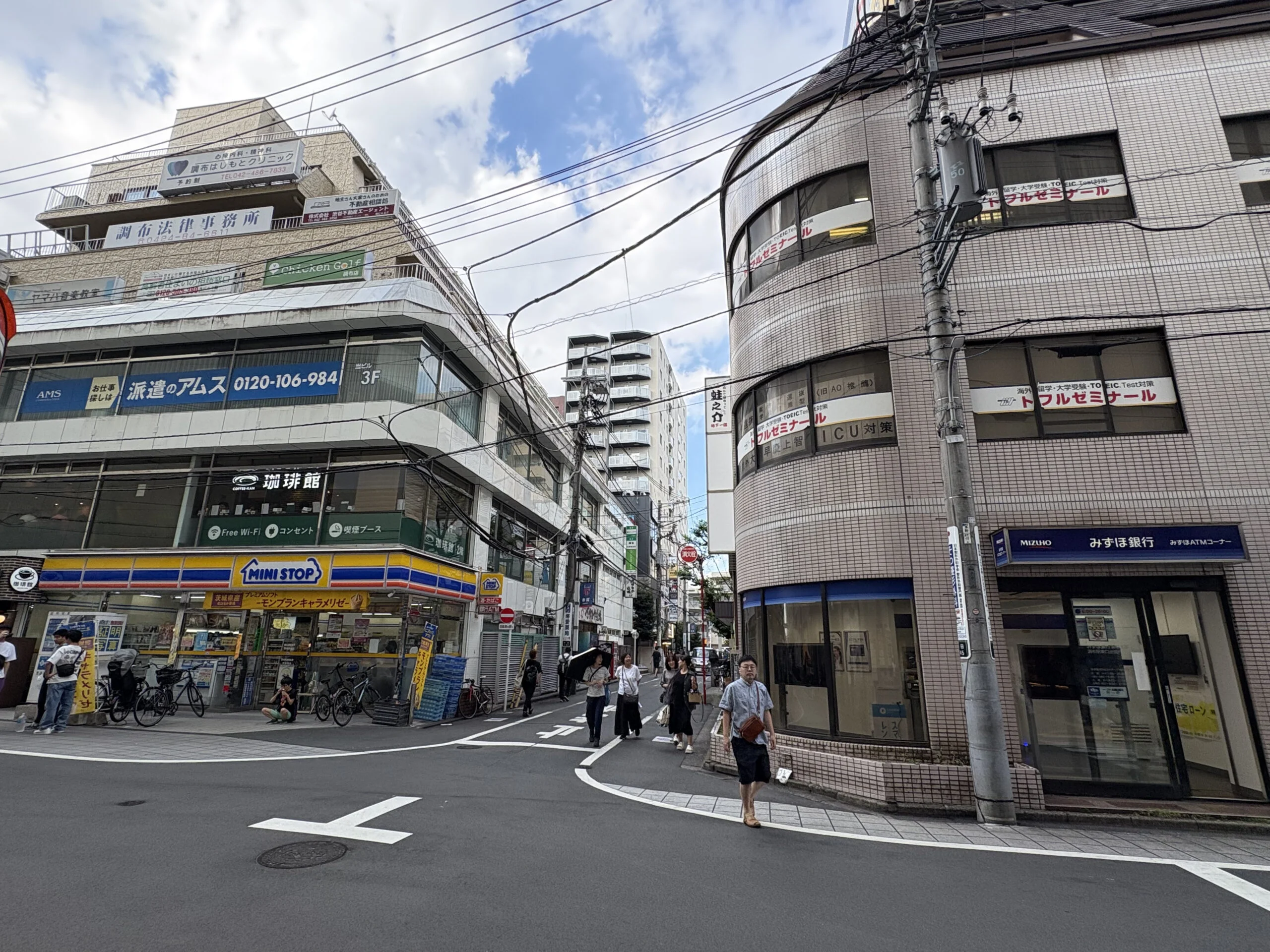 調布店 徒歩ルート 2