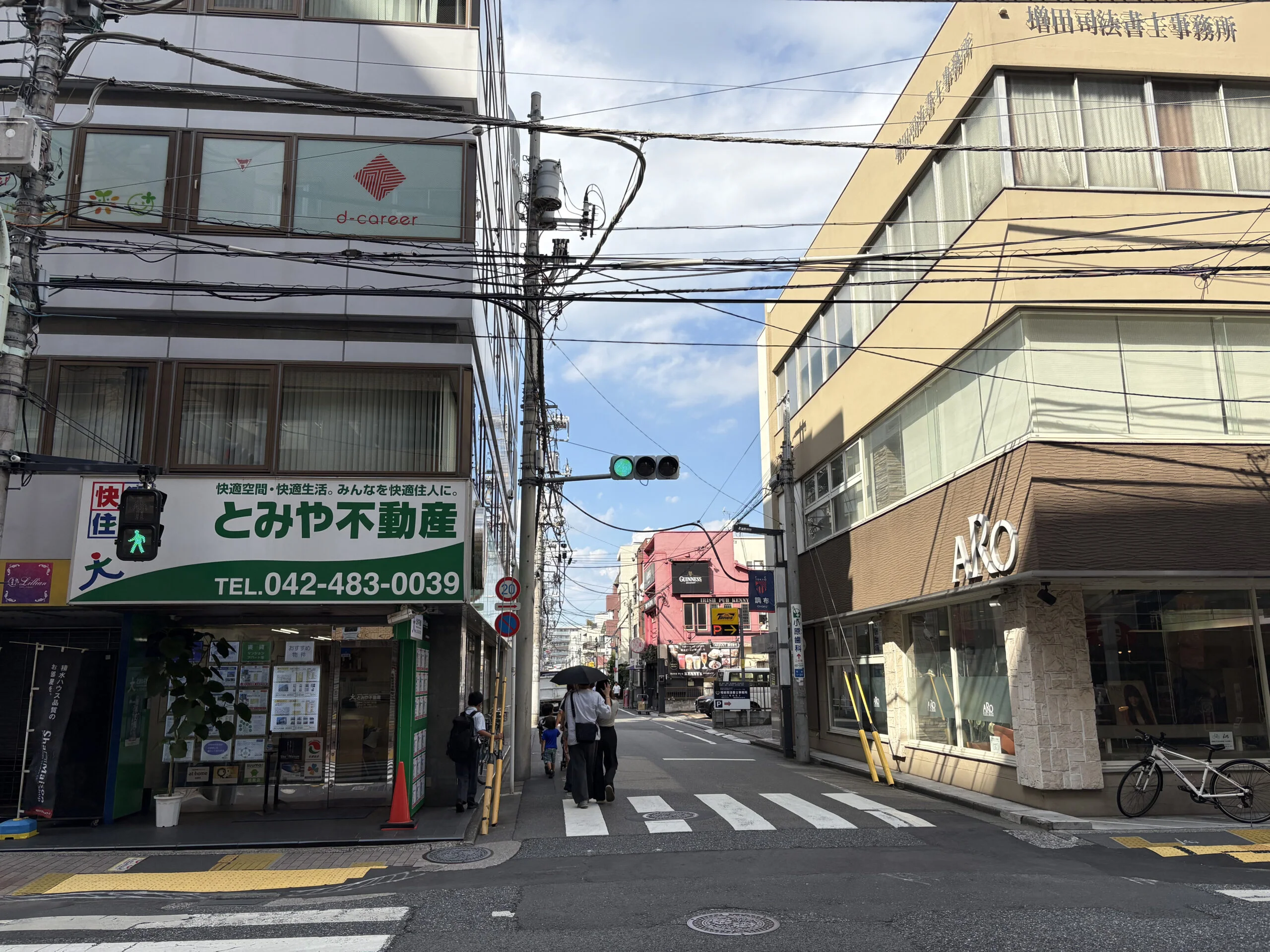 調布店 徒歩ルート 4