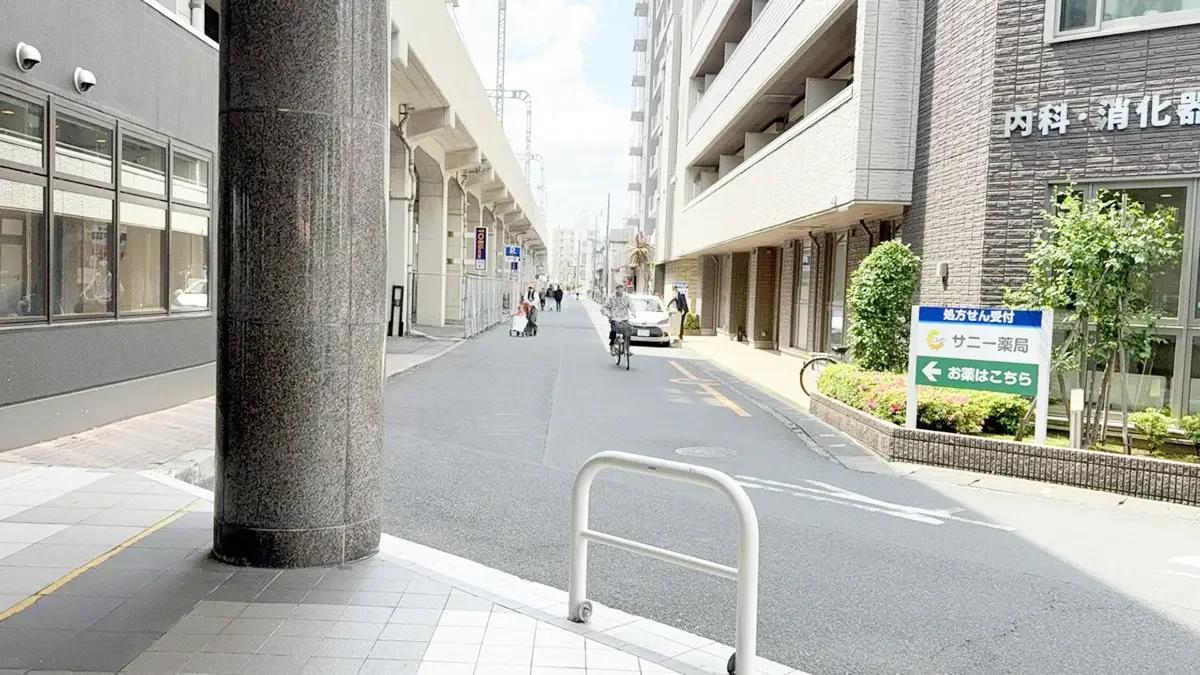 蒲生店 徒歩ルート 2