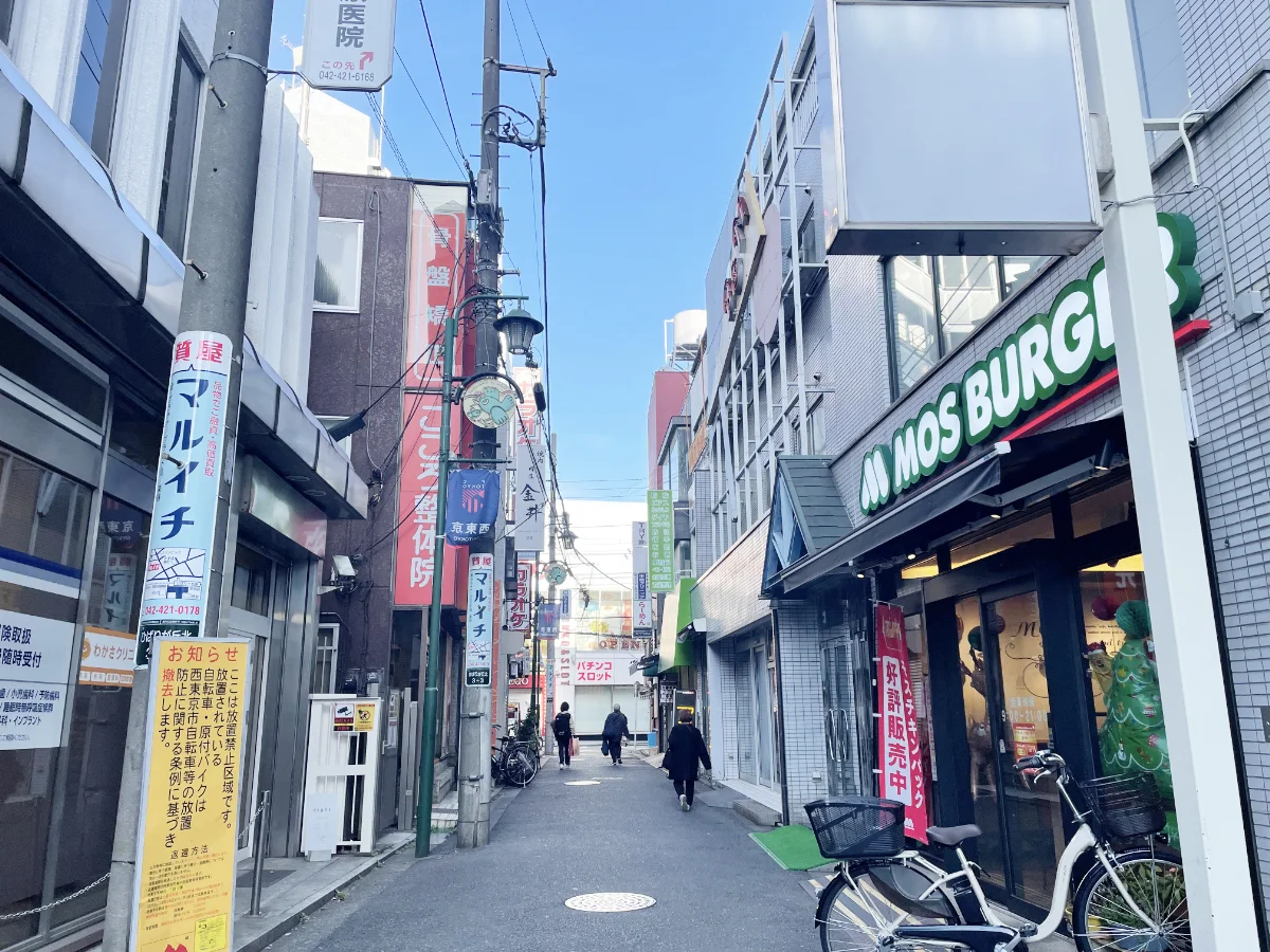 ひばりヶ丘店 徒歩ルート 5