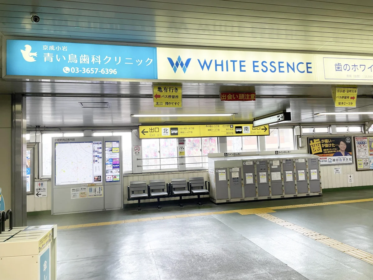 京成小岩店 徒歩ルート 1