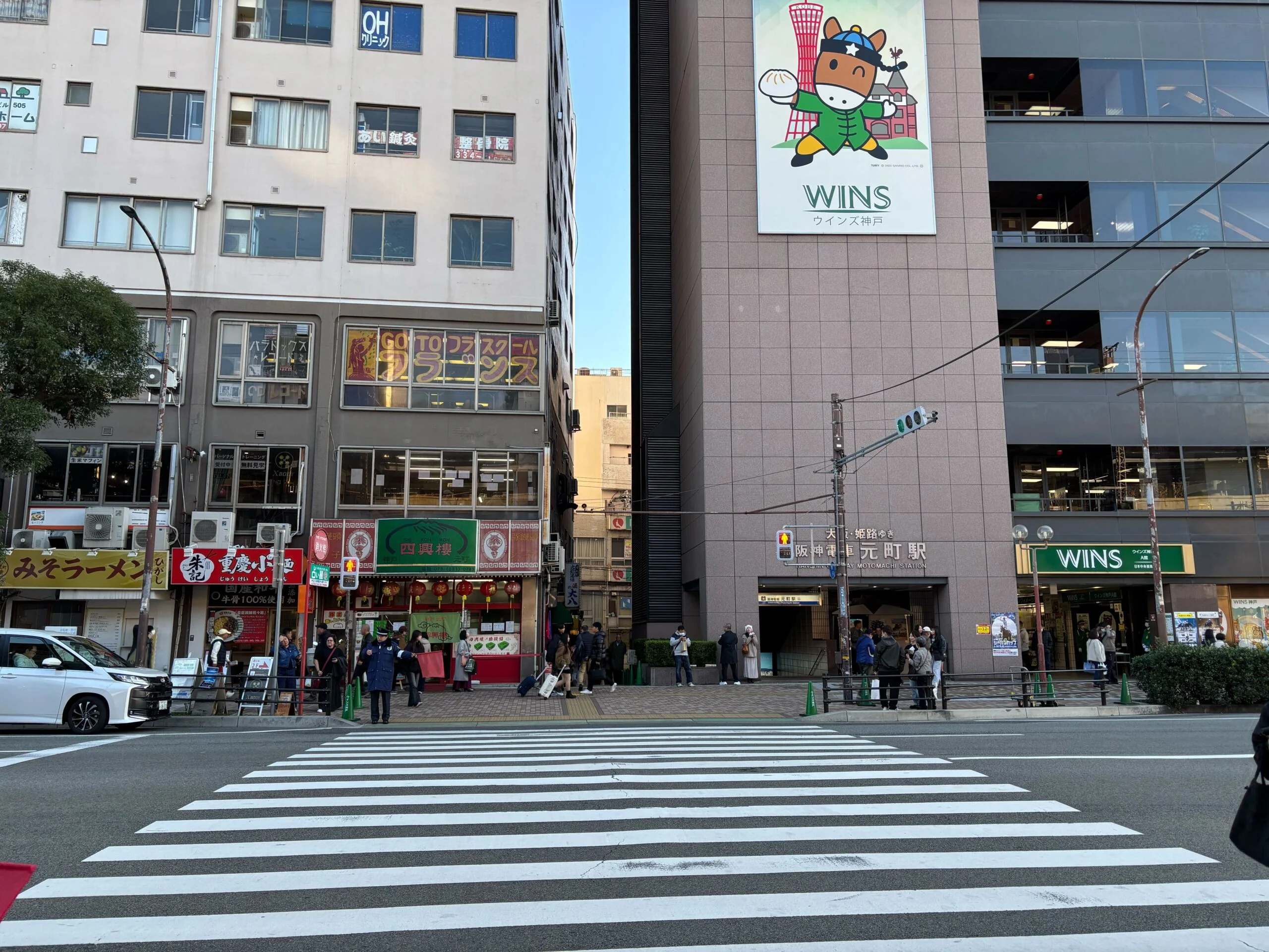 神戸元町店 徒歩ルート 1