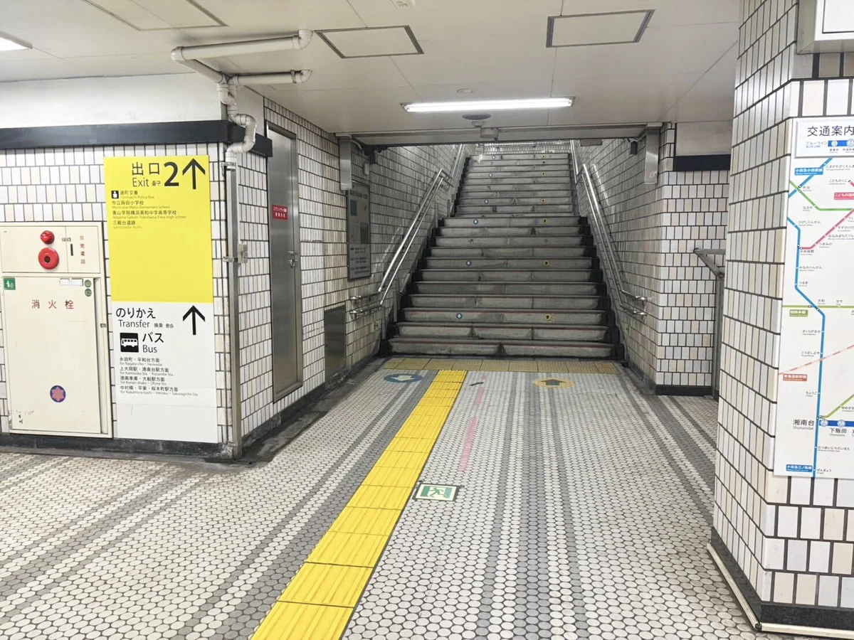 蒔田店 徒歩ルート 1