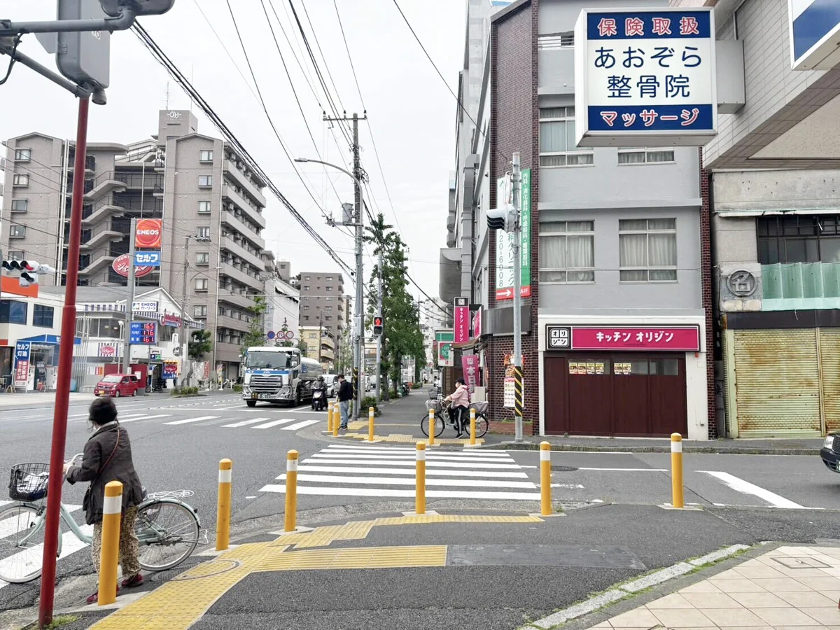 蒔田店 徒歩ルート 4