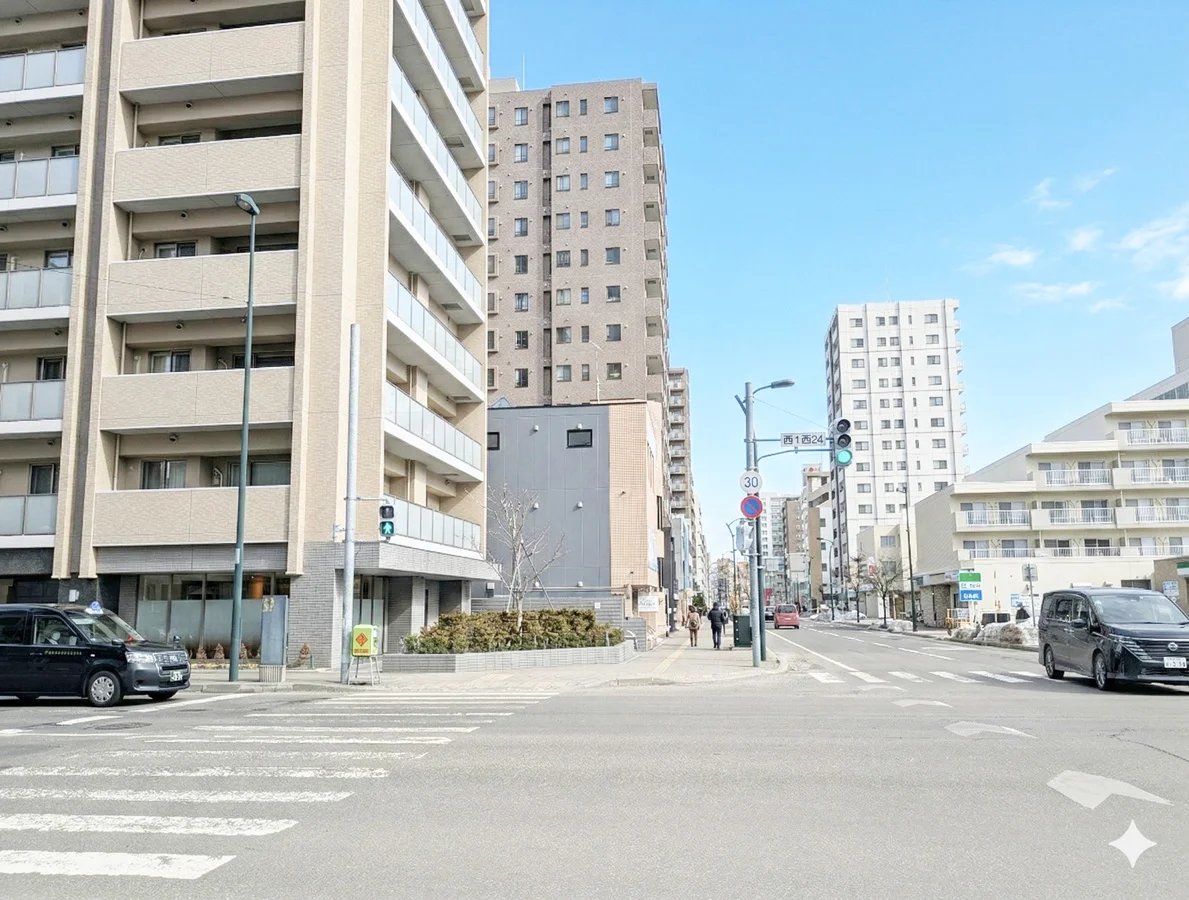 札幌円山公園店 徒歩ルート 5