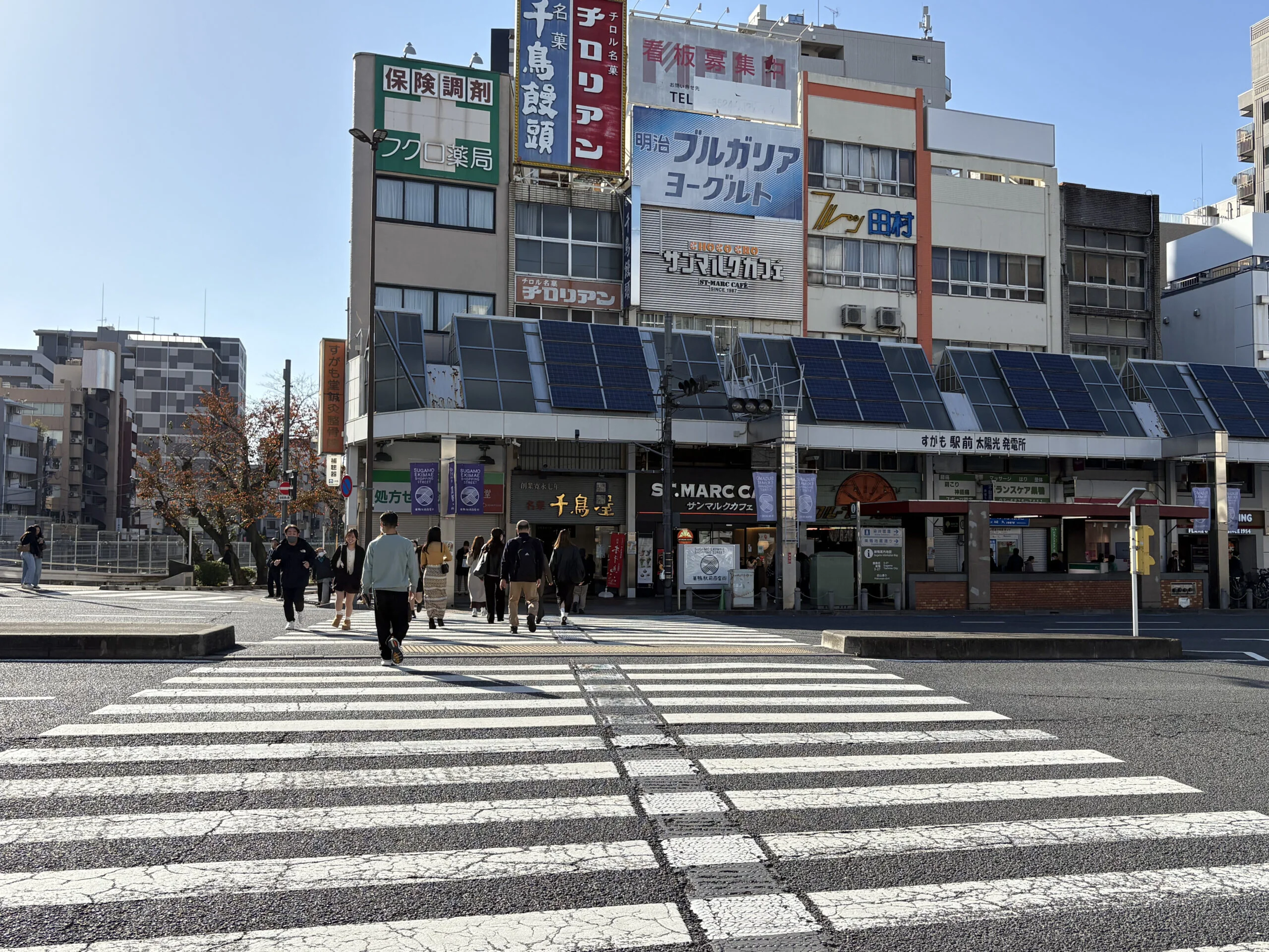 巣鴨店 徒歩ルート 3