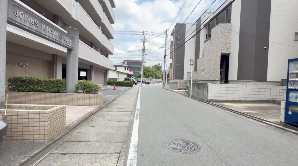雑餉隈店 徒歩ルート 3
