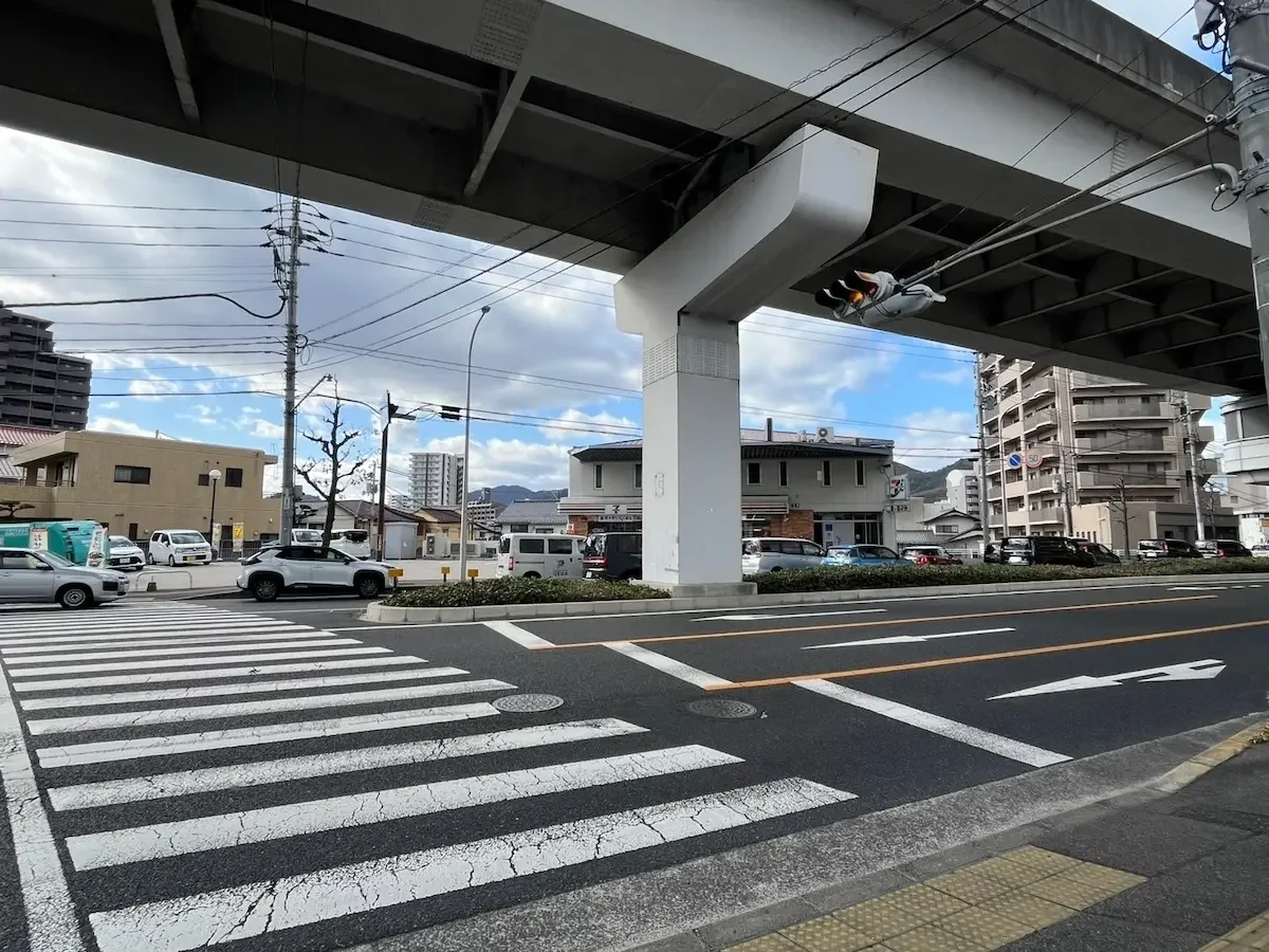 安佐南店 徒歩ルート 9