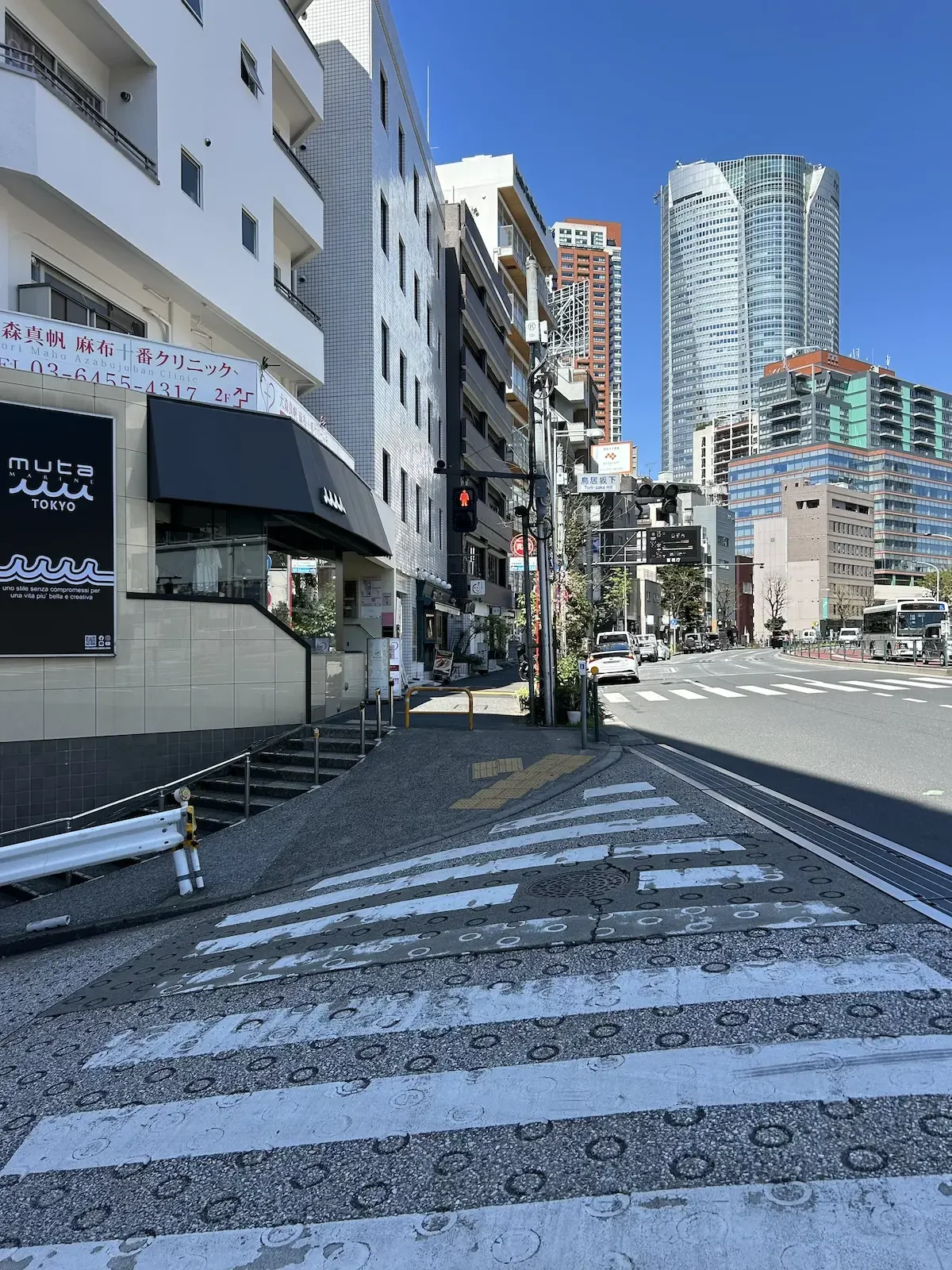 麻布十番店 徒歩ルート 3