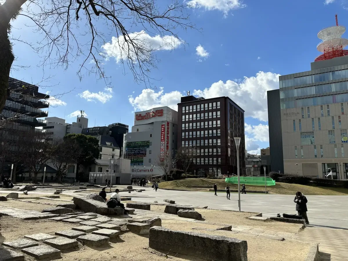 福岡天神店 徒歩ルート 2
