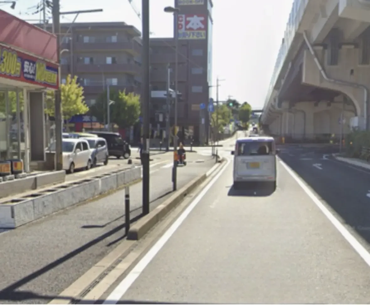 松江店 徒歩ルート 1