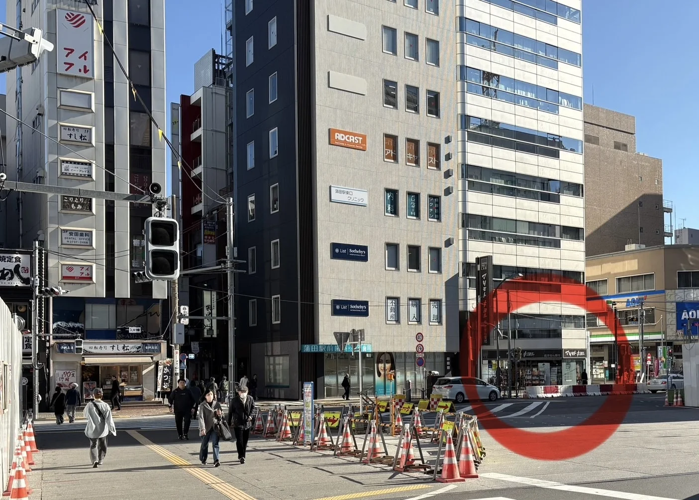 蒲田店 徒歩ルート 2