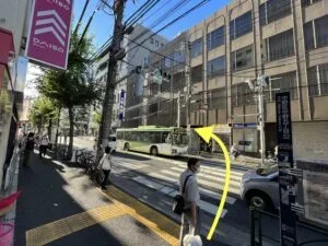 中野店 徒歩ルート 5