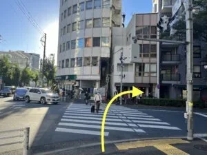 中野店 徒歩ルート 6
